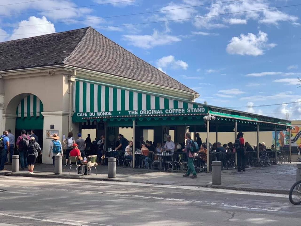 Cafe Du Monde in New Orleans