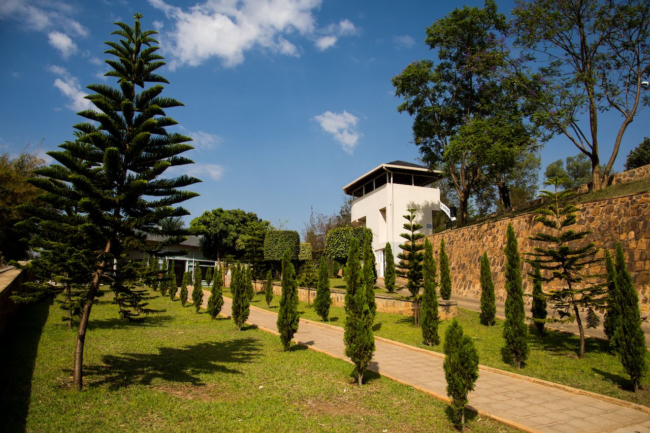 Exterior of the Kigali Genocide Memorial