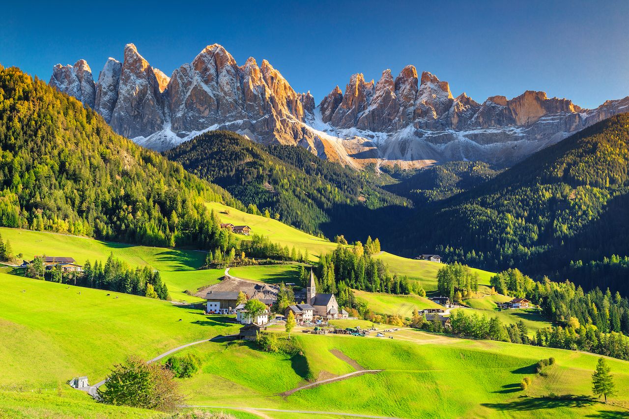 Santa Maddalena village