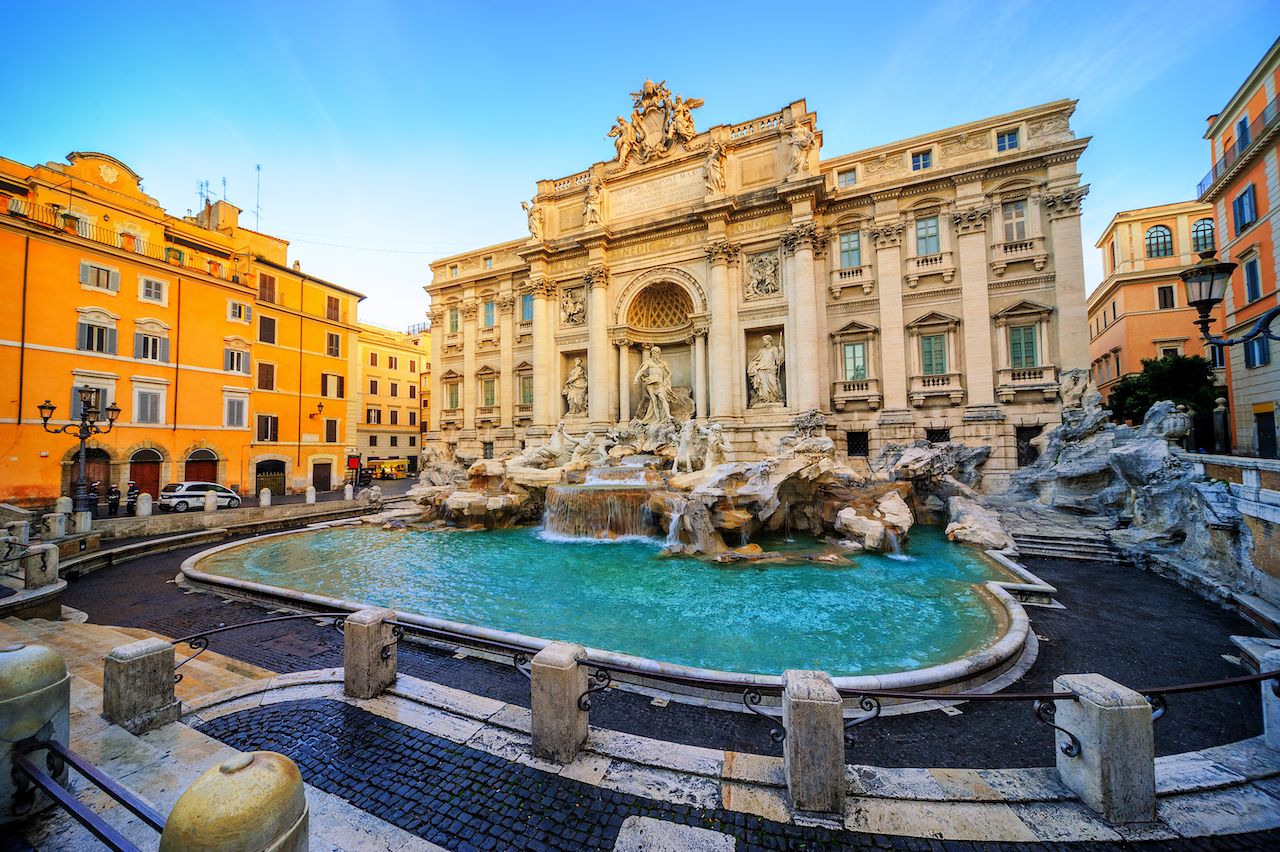 Trevi Fountain, Rome, Italy