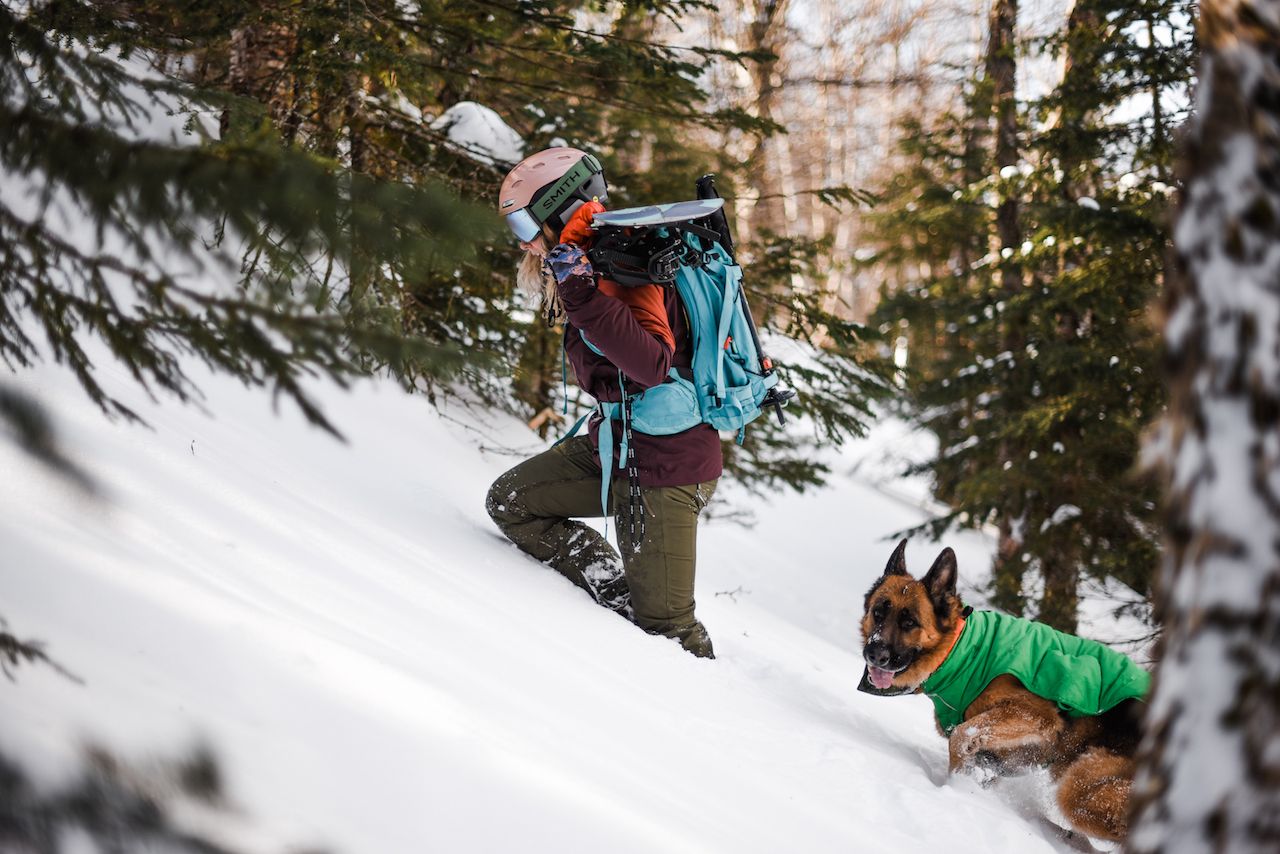 Backpacking with a dog